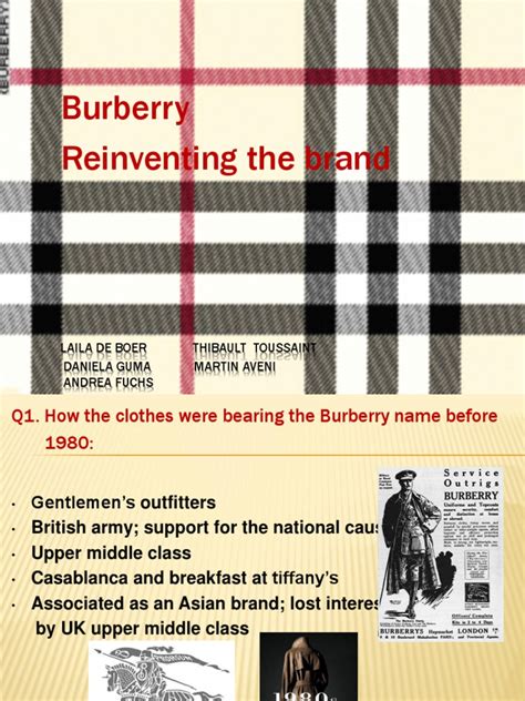 burberry ppt